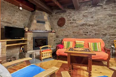 Image de Maison de campagne \"Casa Rural Tio Eloy\" avec vue sur la montagne et jardin partagé