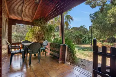 Image de Null 'Entre Viejos Olivos 1' avec vue sur la montagne, piscine partagée et climatisation
