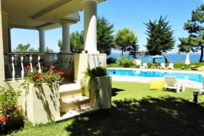Appartement \"Troia Beach House\" avec vue sur la mer, piscine privée et Wi-Fi