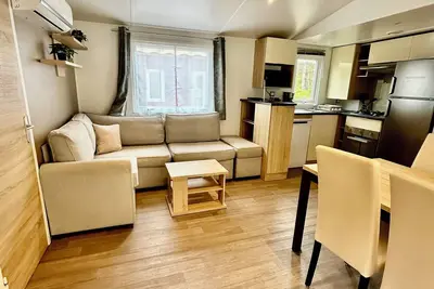 Mobilhome 6-8 personnes au camping Siblu 4* proche de l’océan à mimizan plage