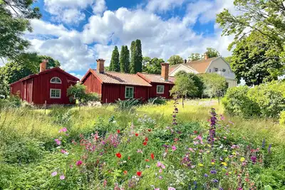 Image de Rural dream home in the heritage-listed Arrendatorns Bostad from the 18th century.