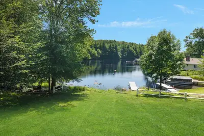 Image de Wooded Rhode Island Lakehouse with WiFi, Hot Tub, and Dock Access