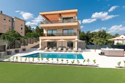 Image de Superbe maison à Imotski avec sauna