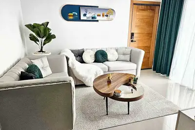 Image de 3-bedroom apartment in brilliant Santo Domingo with Ac, fitness room, WiFi, Pool