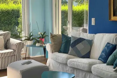 Image de Garden apartment at Zurich lake