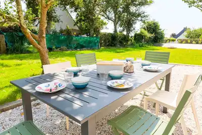 Image de À 490m de la plage, maison neuve pour 8