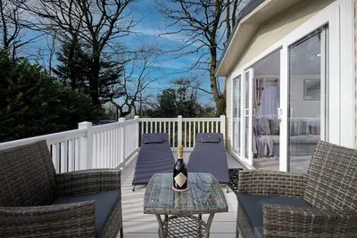 Image de Ribble Heights Cosy Lodge Retreat with Countryside Views, Longridge, (Pet Free)