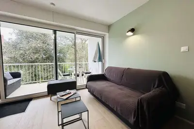 Image de Charmant T2 près de la plage avec balcon, parking et commodités à pied - 4 pers, Le Pouliguen
