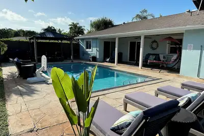 Image de Charming 3-bedroom house with heated pool in peaceful Boynton Beach/near Delray