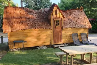 Cabane 4 étoiles - Parc aquatique - ccaadei