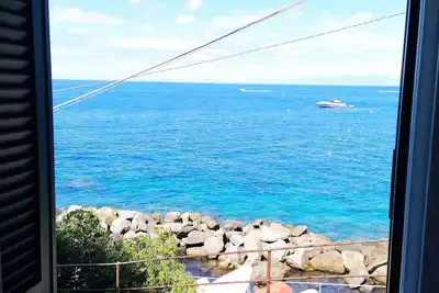 Image de House in Punta Chiappa, in Portofino Park, just a few meters from the sea