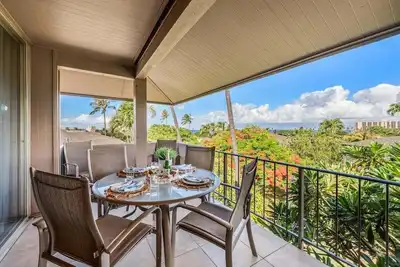 Image de Lanai with View Pool Ac Beach Cabana Gym - Maui Eldorado E204
