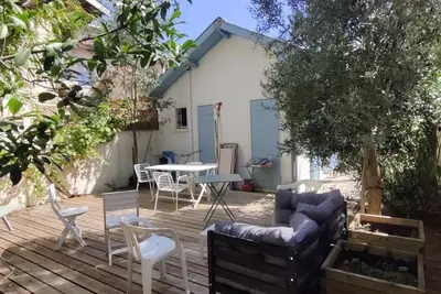 Maison avec jardin proche de la plage d'Arcachon