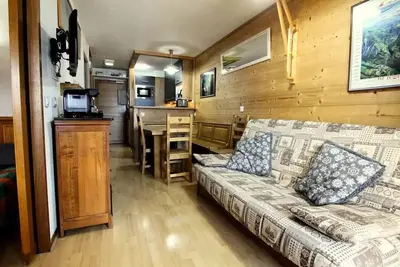 Image de Ferienwohnung 2 Zimmer für 6 Personen von 32m2 - Huez's Alpe