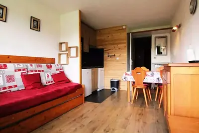 Image de Studio für 5 Personen von 25m2 - Huez's Alpe