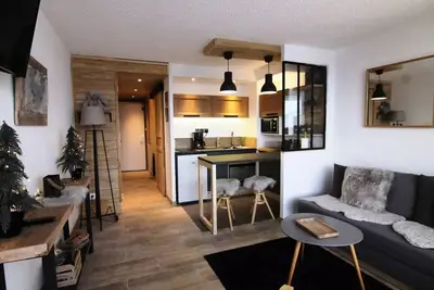 Image de Studio für 4 Personen von 24m2 - Huez's Alpe