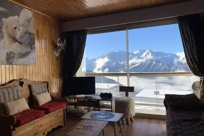 Image de Ferienwohnung 2 Zimmer für 6 Personen von 38m2 - Huez's Alpe
