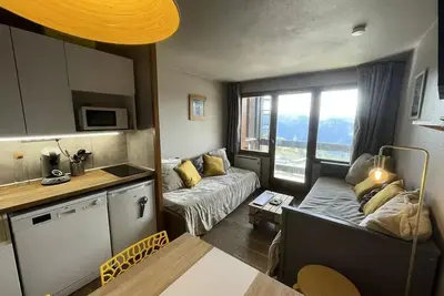 Image de Studio für 4 Personen von 21. 5m2 - Huez's Alpe