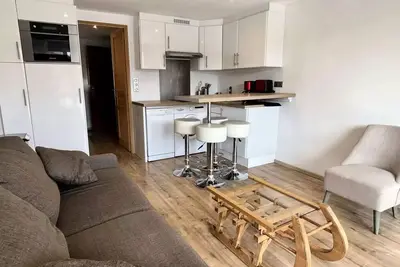 Image de Studio für 4 Personen von ca. 23m2 - Huez's Alpe