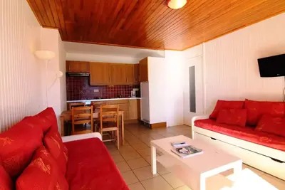 Image de Ferienwohnung 2 Zimmer für 5 Personen von 40m2 - Huez's Alpe