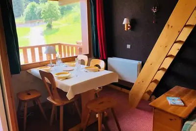Image de Le Cheval Blanc C45 - Schönes warmes Studio am Fuße der Pisten