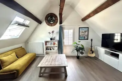 Image de L’écuyer : studio au cœur du quartier historique