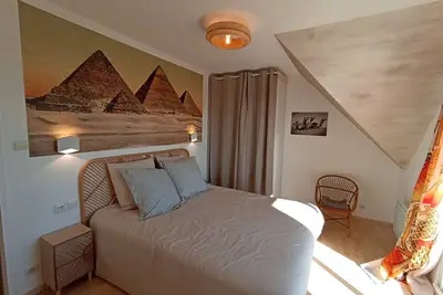 Image de Maison avec vue la baie de Douarnenez, à 400 mètres de la plage de Pentrez