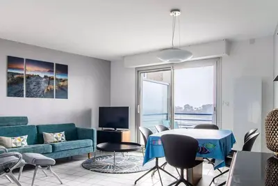 Image de 510 - Ferienwohnung T3 in Erquy mit Meerblick