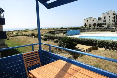 Image de Familienwohnung für 6 Personen, Meerblick, Residenz mit Pool Lacanau-Océan