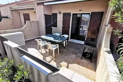 Image de Villa 3 Mezzanine Pieces 6 couchages Port Leucate. Réf: 3GB_383