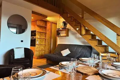 Image de Teppes 46 - Duplex Start und Rückkehr «skis aux pieds»