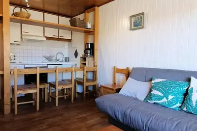 Image de Ferienwohnung 2 Zimmer für 6 Personen von 44m2 - Huez's Alpe