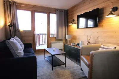 Image de Ferienwohnung 3 Zimmer für 6 Personen von 45m2 - Huez's Alpe
