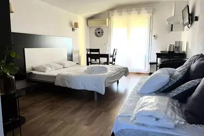 Saint Florent - Studio 3 pers balcon vue mer Flo251