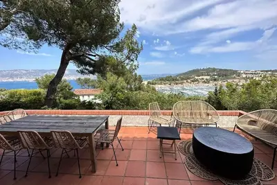 Image de Villa vue mer, 3 chambres, terrasse, wifi