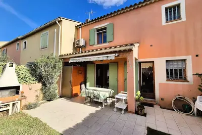 Maison 2 chambres, climatisation, jardin, barbecue, internet