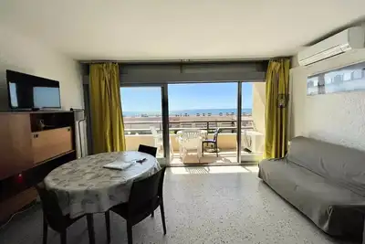 Image de Panoramic Sea View: T2 Mit Terrass 4 Ärmeln Near Plage