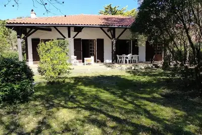 Image de Seignosse. Villa La Ferme sur jardin boisé pour 8 personnes à 500m des plages