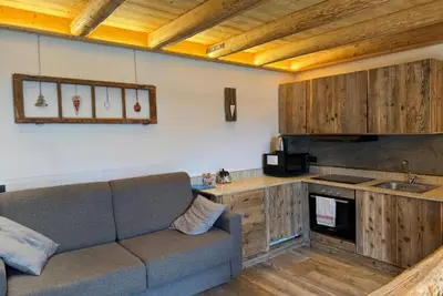 Appartement \"Veleza\" avec vue sur les montagnes et jardin partagé