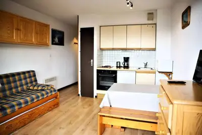 Image de Studio geschlossene Kabine 4 Betten am FuĂźe der Pisten - Auris en Oisans
