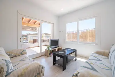 Image de Maison de vacances 'Casa Blanca Porto Cristo' avec Wi-Fi et climatisation