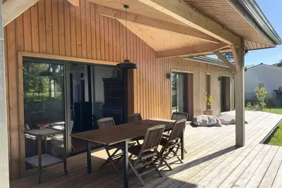 Image de Ref: 99h charmante maison neuve en ossature bois 8 personnes