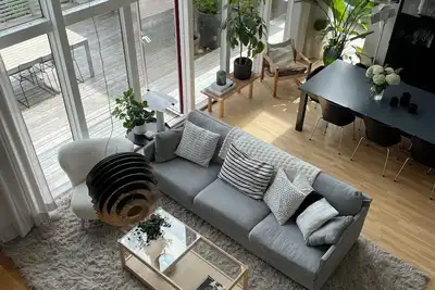 Image de Modern villa close to sea, forest and Stockholm city center
