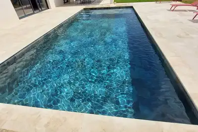Image de Villa venturon proche la plage de pinarello avec piscine et cuisine d'été.