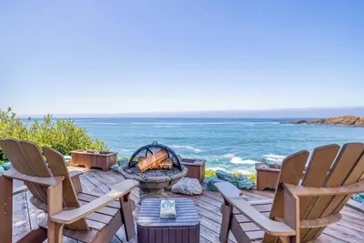 Image de Two Romantic Oceanfront Studios, Perfect Retreat, Right Above the Ocean, Depoe B