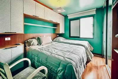 Image de Apart-Hotel com WiFi e boa localização em Moema\/Sp