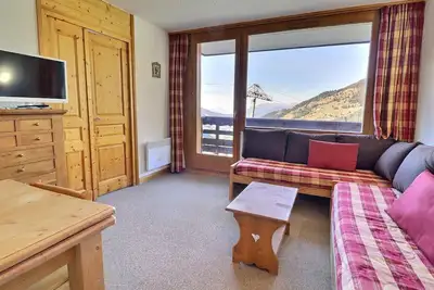Image de Bel apt 2 pièces à Méribel avec balcon, 4 pers, Wifi