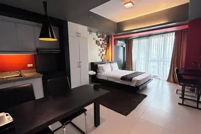 Image de Cozy 1-bedroom condo with WiFi and fitness room in awesome Makati