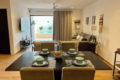 Image de Modern and charming apartment with pool in Punta Sur