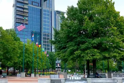 Image de Studio Deluxe Condo overlooking Centennial Olympic Park, Downtown Atlanta